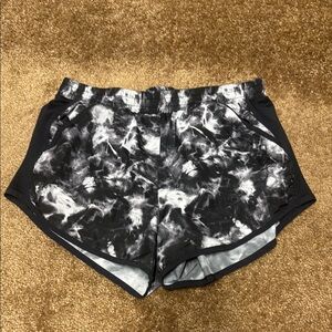 Under Armour Black and White Athletic Shorts